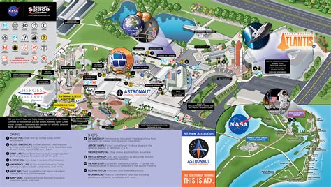 kennedy space center florida map